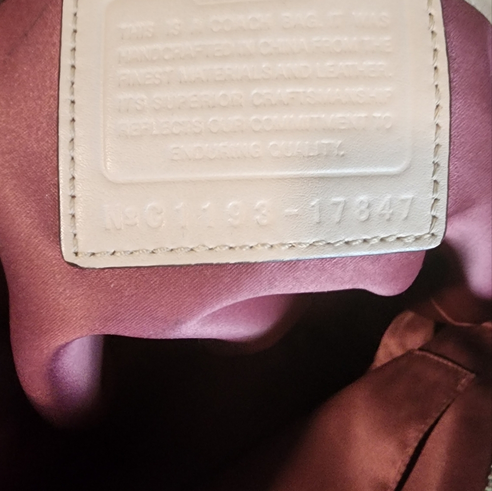 Coach Chelsea Jayden Carryall Bag In Gaucho Italian Leather 16 X 11 X 3.5 - Picture 6 of 8